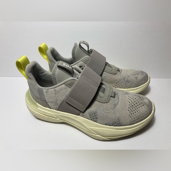 Sorel sneakers gray green size women’s US 8 slip ons - Picture 1 of 8